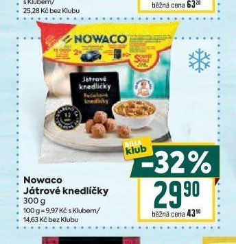Nowaco Játrové knedlíčky