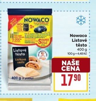 Nowaco Listové těsto