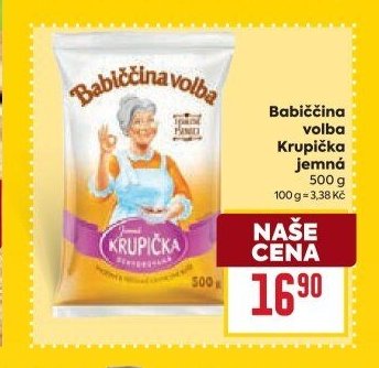 Babiččina volba Krupička jemná