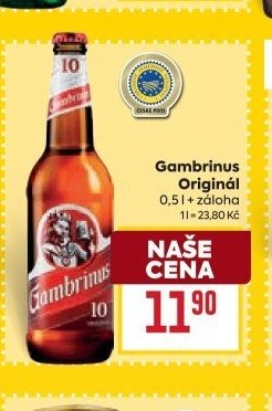 Gambrinus Originál