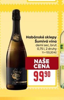 Habánské sklepy Šumivá vína