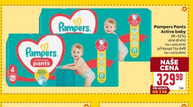 Pampers Pants Active baby