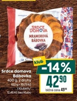 Bábovka Srdce Domova