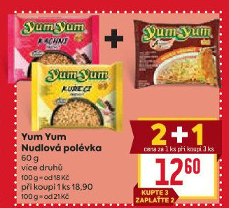 Instantní polévka YumYum