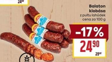 Klobása Balaton Krásno