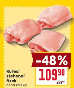 Kuřecí stehenní řízky