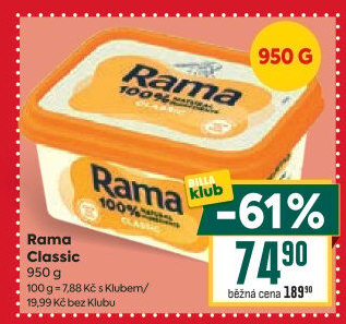 Margarín Classic Rama