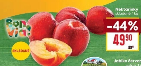 Nektarinky Billa Bonvia