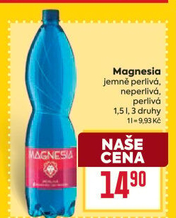Přírodní voda Magnesia