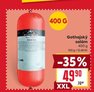 Salám Gothaj Kostelecké uzeniny