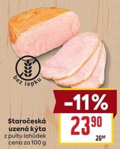 Staročeská kýta uzená