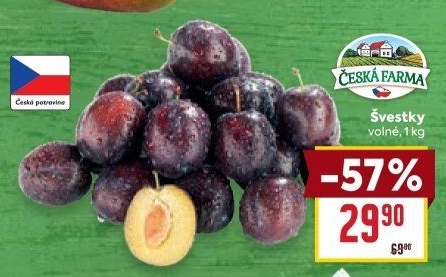 Švestky Česká farma