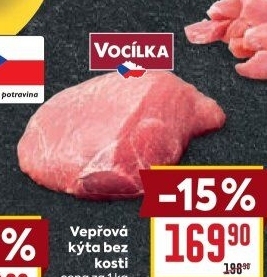 Vepřová kýta bez kosti Vocílka