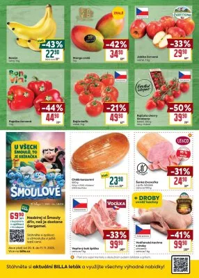 akční leták BILLA 10.9.2025-16.9.2025