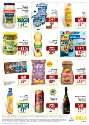 akční leták BILLA 10.9.2025-16.9.2025