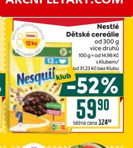 Nestlé Dětské cereálie