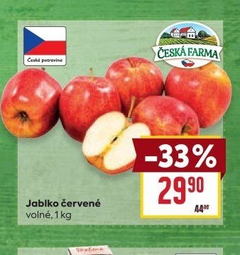 Jablko červené