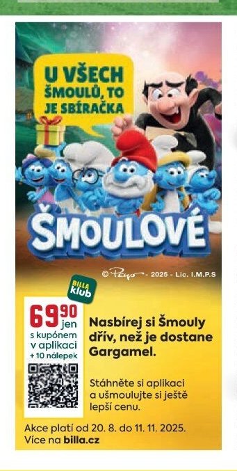 Šmoulové sbíračka