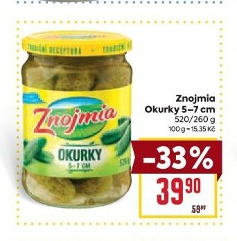 Znojmia Okurky 5-7 cm