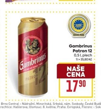 Gambrinus Patron 12
