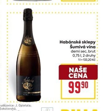 Habánské sklepy Šumivá vína