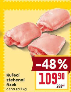 Kuřecí stehenní řízky