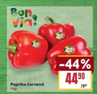 Paprika červená Billa Bonvia