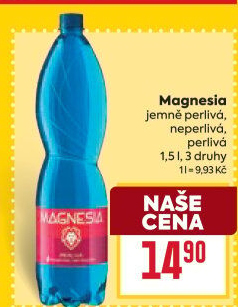Přírodní voda Magnesia