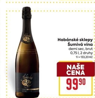 Sekt Demi Sec Habánské sklepy