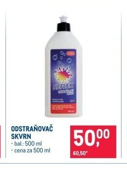 Neflek odstraňovač skvrn