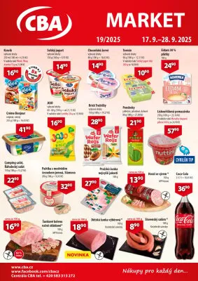 akční leták CBA 17.9.2025-28.9.2025