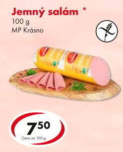Salám jemný Krásno