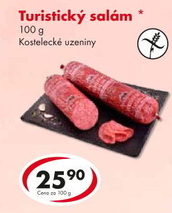 Salám turistický Kostelecké uzeniny