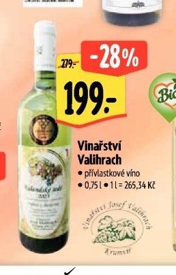 Vinařství Valihrach