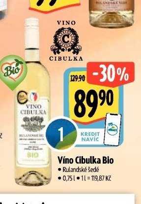 Vino Cibulka Bio