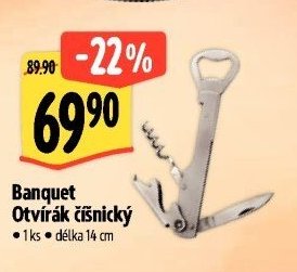 Banquet Otvírák číšnický