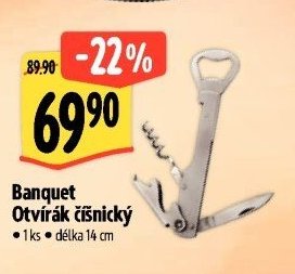 Banquet Otvírák číšnický