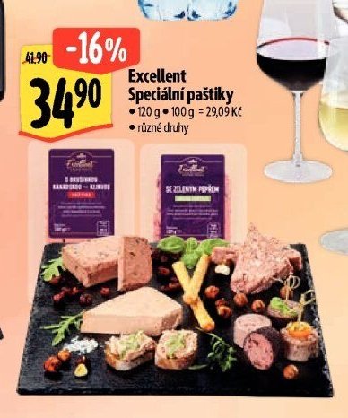 Excellent Speciální paštiky