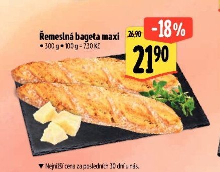 Řemeslná bageta maxi
