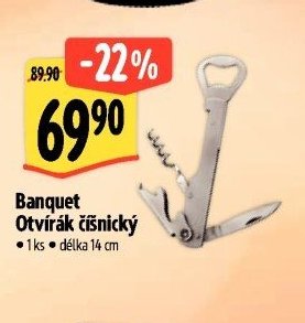 Banquet Otvírák číšnický - Albert akcniletaky.com