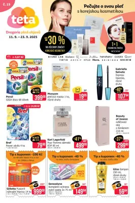 akční leták Teta drogerie 11.9.2025-23.9.2025