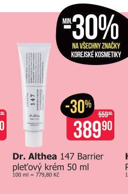 Dr. Althea 147 Barrier pleťový krém 50 ml