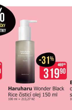 Haruharu Wonder Black Rice čistící olej 150 ml