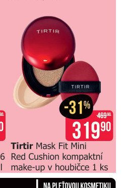 Tirtir Mask Fit Mini Red Cushion kompaktní make-up v houbičce 1 ks