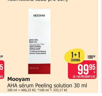 Mooyam AHA sérum Peeling solution 30 ml