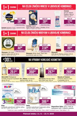 akční leták Teta drogerie 11.9.2025-23.9.2025