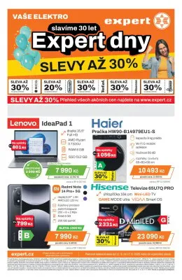 akční leták Expert elektro 11.9.2025-17.9.2025