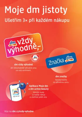 akční leták dm drogerie 11.9.2025-8.10.2025