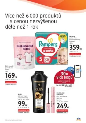 akční leták dm drogerie 11.9.2025-8.10.2025