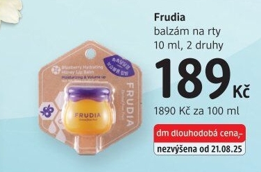Balzám na rty Frudia